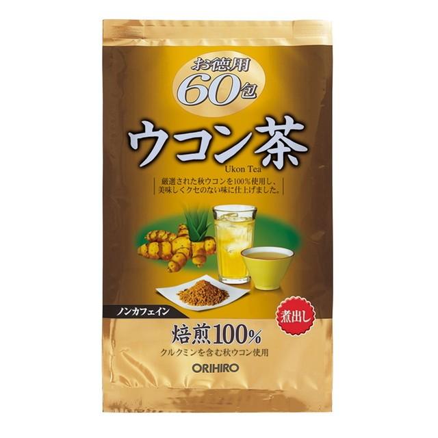オリヒロ   焙煎100%  ウコン茶   お徳用   60包