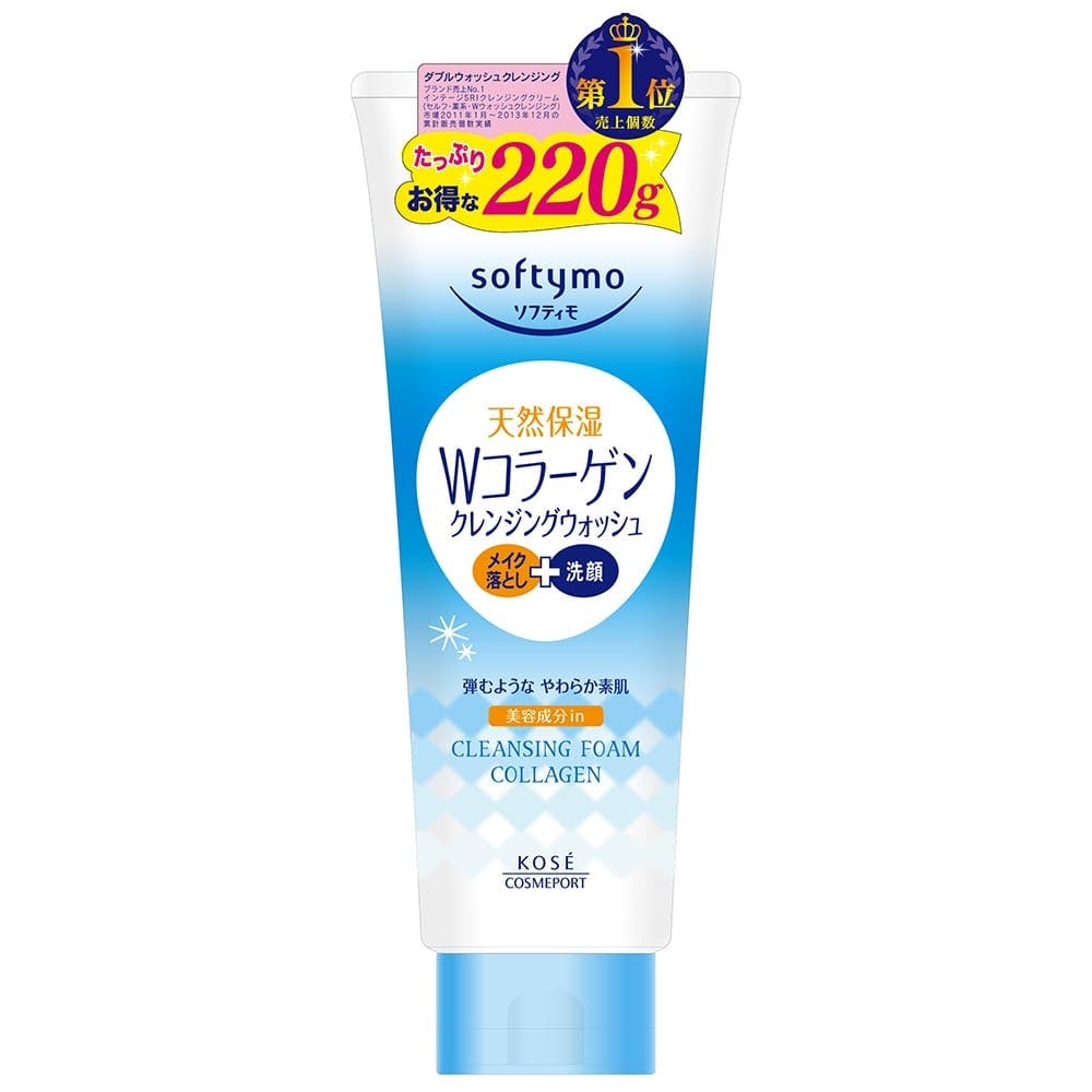 Sữa rửa mặt Kose Softymo Collagen chống lão hóa  (220g)