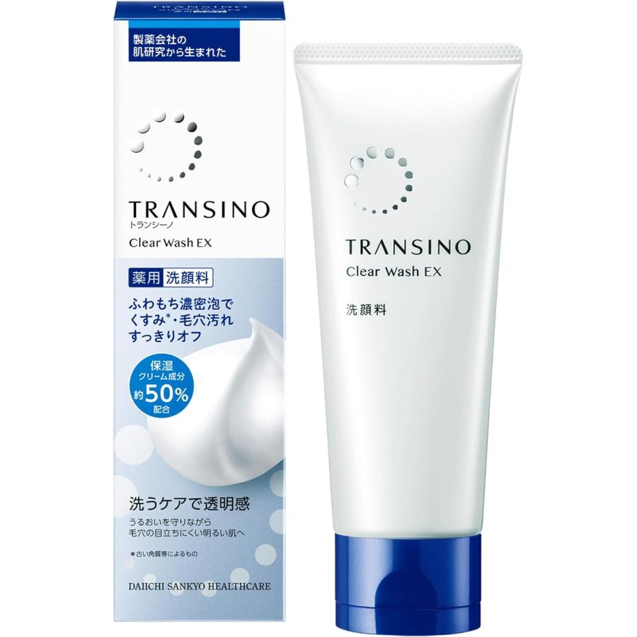 Sữa rửa mặt Transino Clear Wash EX 100g