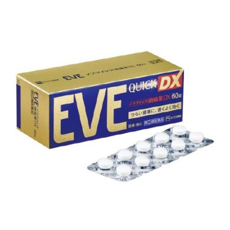 Viên uống giảm đau hạ sốt Eve Quick DX 60 viên